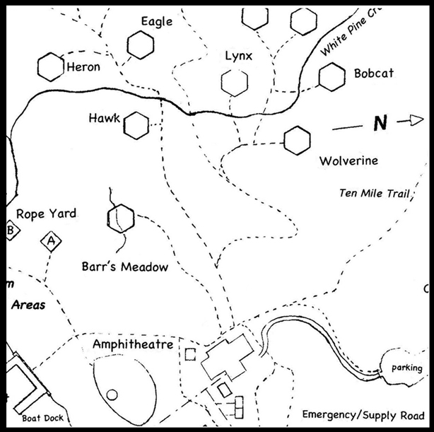 Hawk Camp to Barr's Meadow